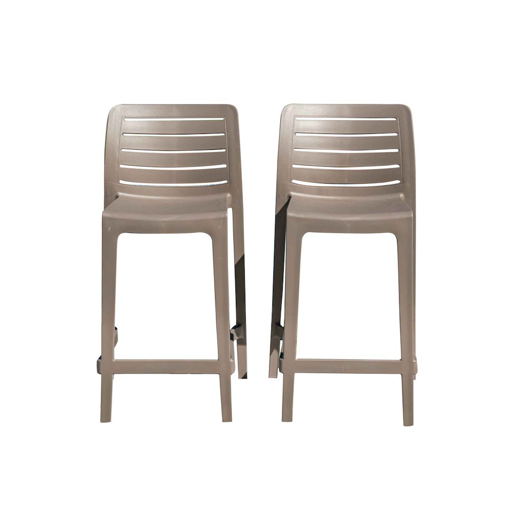 Leva Set of 2 Counterstools - Cappucino. Picture 8