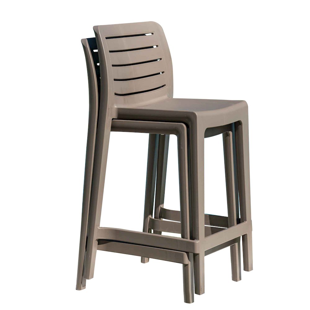 Leva Set of 2 Counterstools - Cappucino. Picture 10