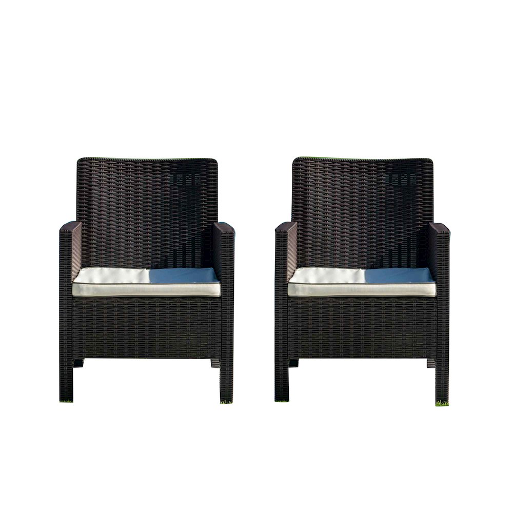 Nova Set of 2 Lounge Chairs Cushion. Picture 1