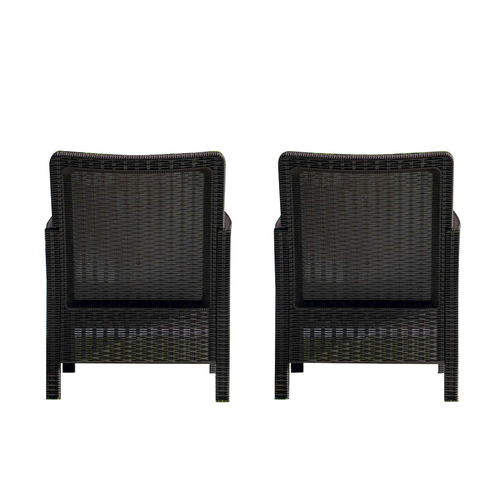 Nova Set of 2 Lounge Chairs Cushion. Picture 8