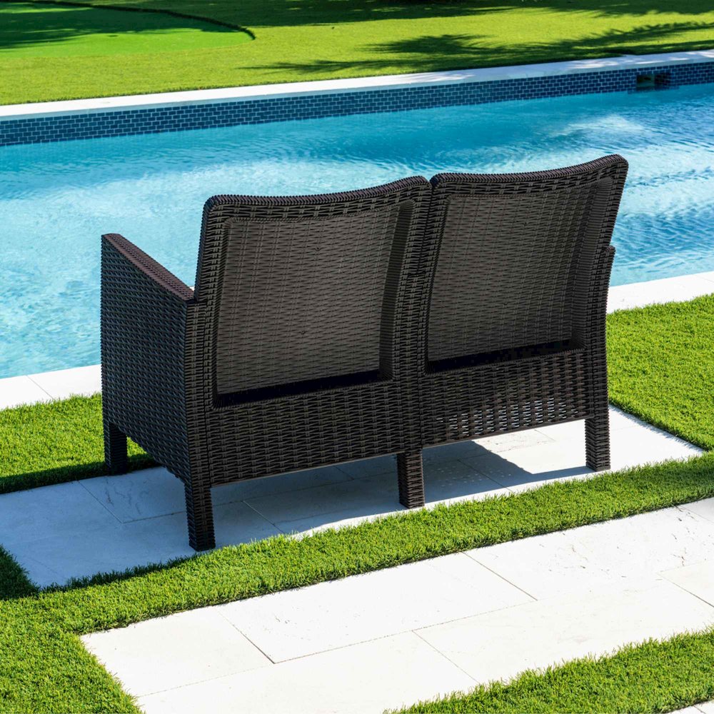 Nova Loveseat Cushions. Picture 2