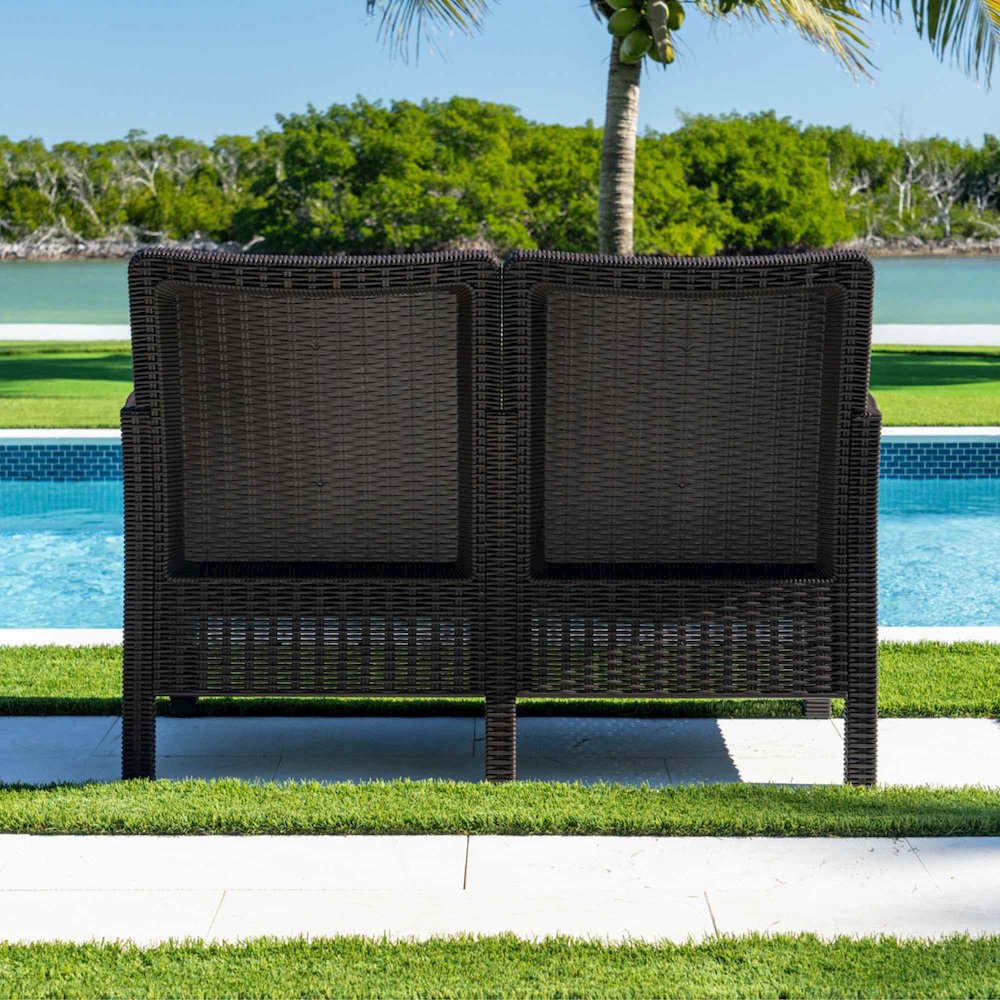 Nova Loveseat Cushions. Picture 3