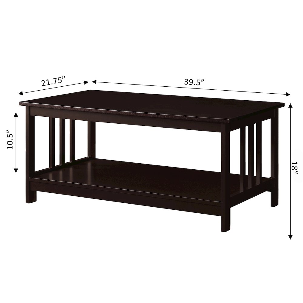 Mission Coffee Table. Picture 6