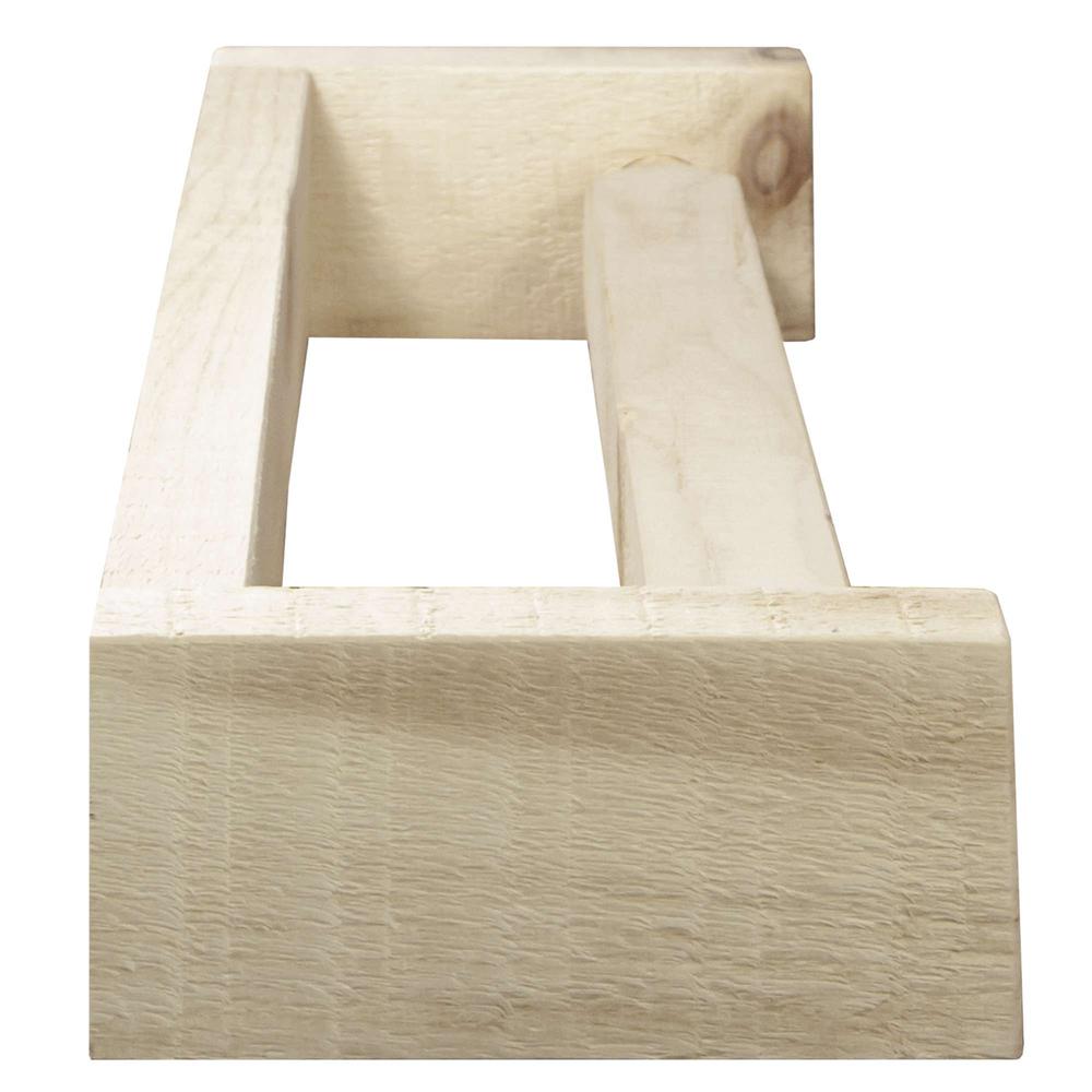 Homestead Collection Towel Rack, Clear Lacquer Finish. Picture 3