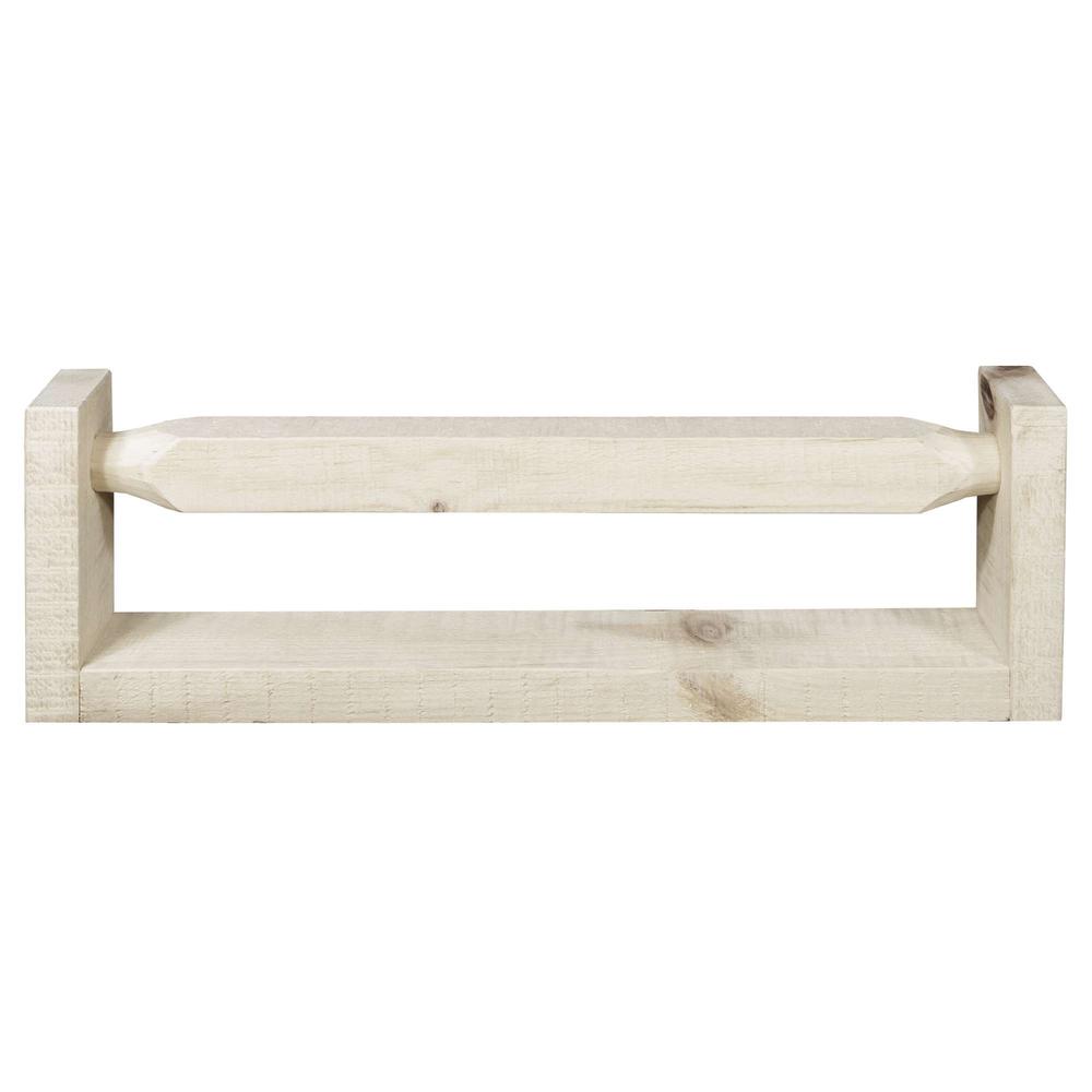 Homestead Collection Towel Rack, Clear Lacquer Finish. Picture 2