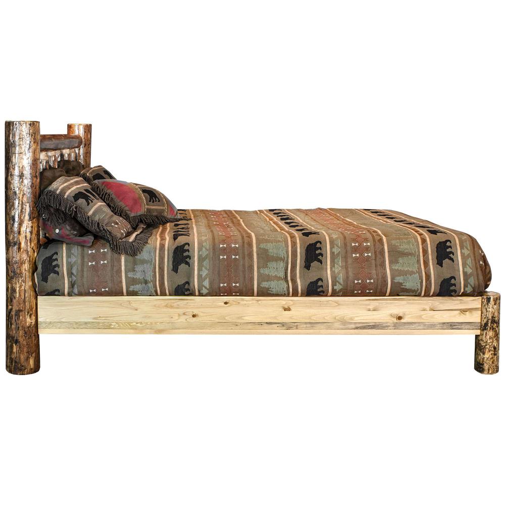 Glacier Country Collection Full Platform Bed. Picture 4