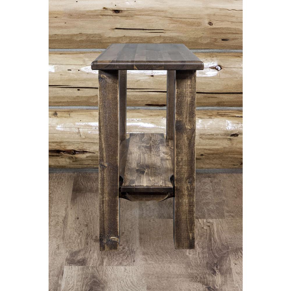 Homestead Collection Chairside Table, Stain & Lacquer Finish. Picture 5