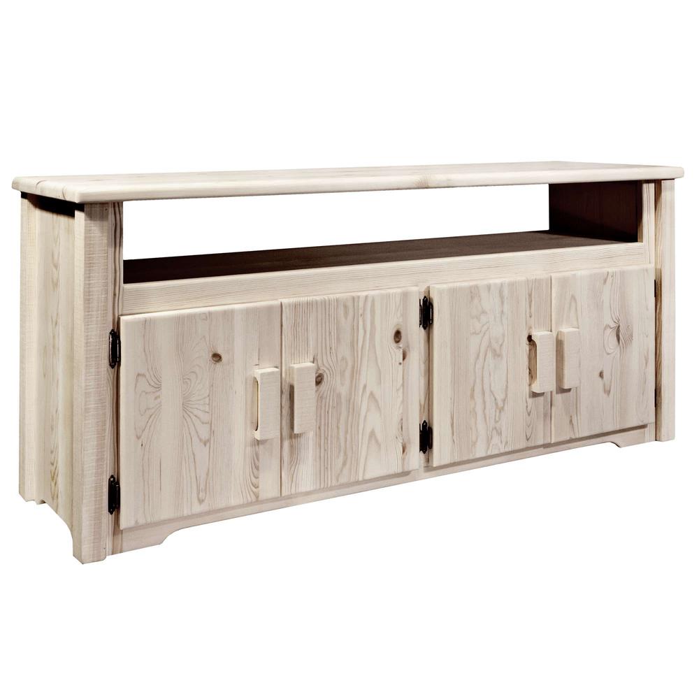 Homestead Collection Television Stand, Ready to Finish. Picture 1