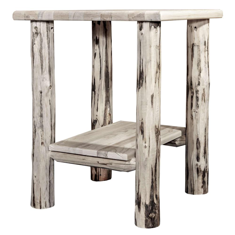 Montana Collection Nightstand with Shelf, Ready to Finish. Picture 3