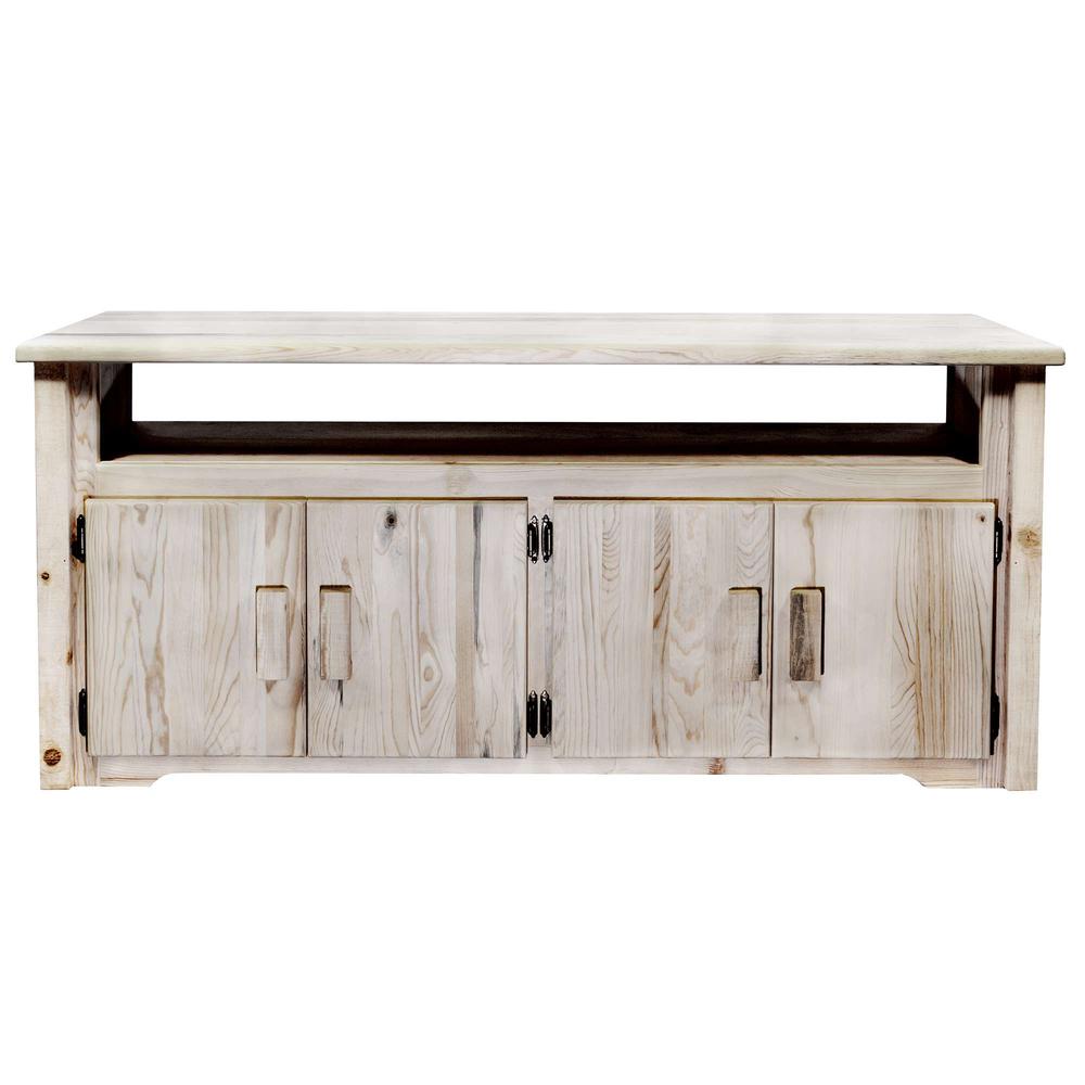 Homestead Collection Television Stand, Ready to Finish. Picture 2
