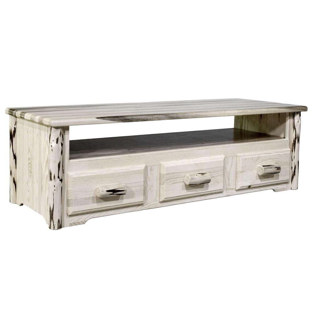 Montana Collection Sitting Chest/Entertainment Center, Ready to Finish. Picture 1