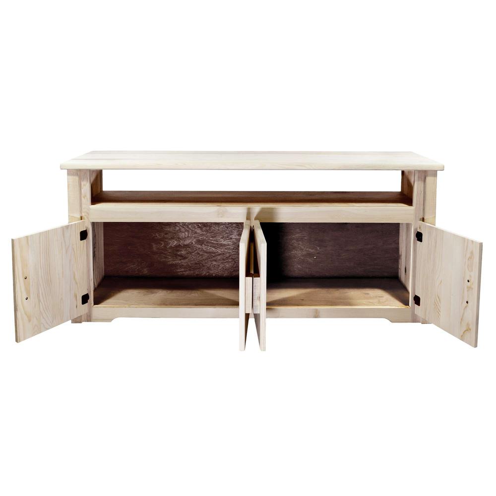Homestead Collection Television Stand, Ready to Finish. Picture 4