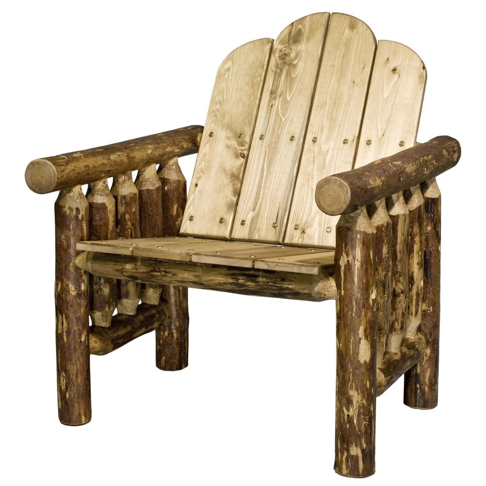 Glacier Country Collection Deck Chair, Exterior Stain Finish. Picture 3