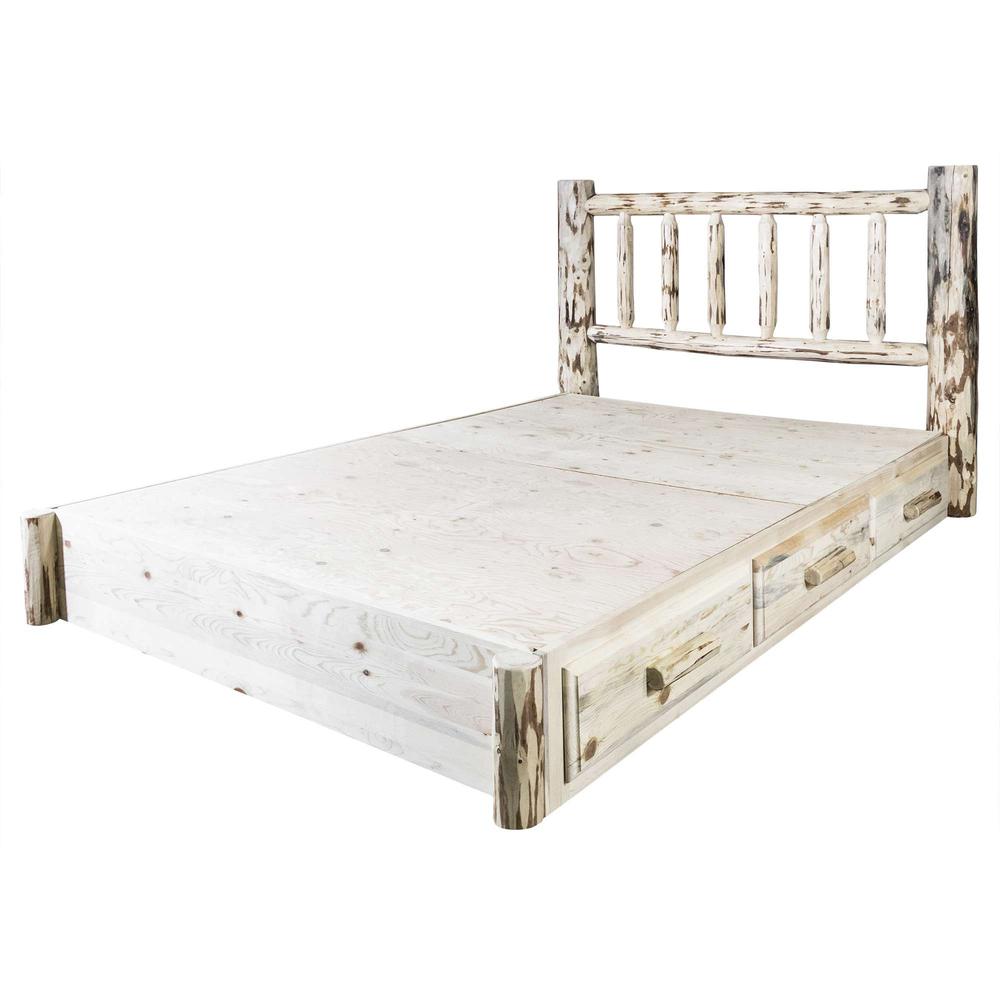Montana Collection Twin Platform Bed, Ready to Finish. Picture 6