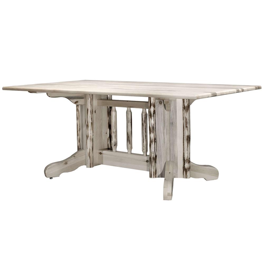 Montana Collection Double Pedestal Dining Table, Ready to Finish. Picture 2