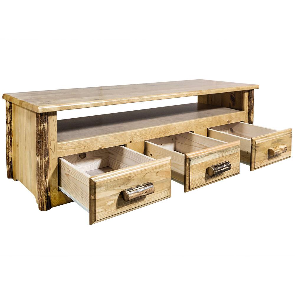 Glacier Country Collection Sitting Chest/Entertainment Center. Picture 2