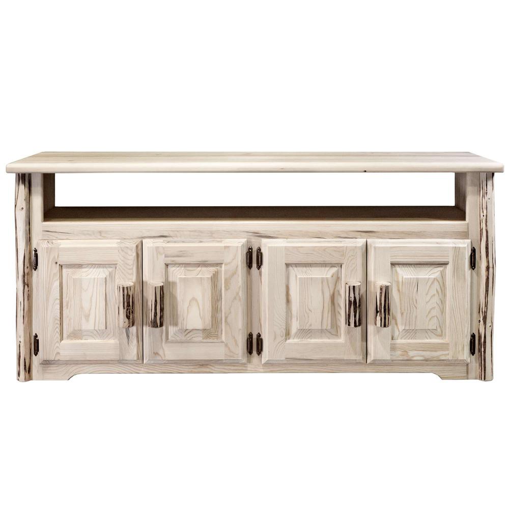 Montana Collection Television Stand, Ready to Finish. Picture 2