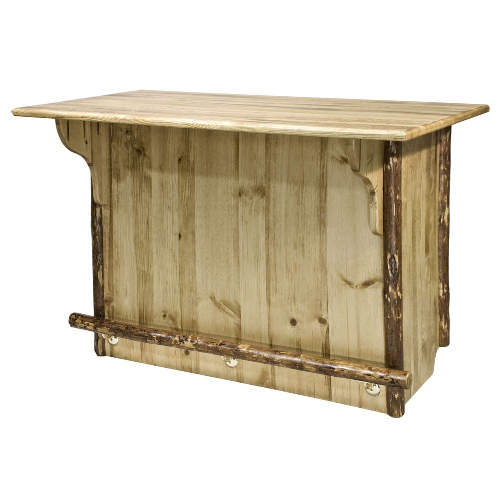 Glacier Country Collection Bar with Foot Rail. Picture 3