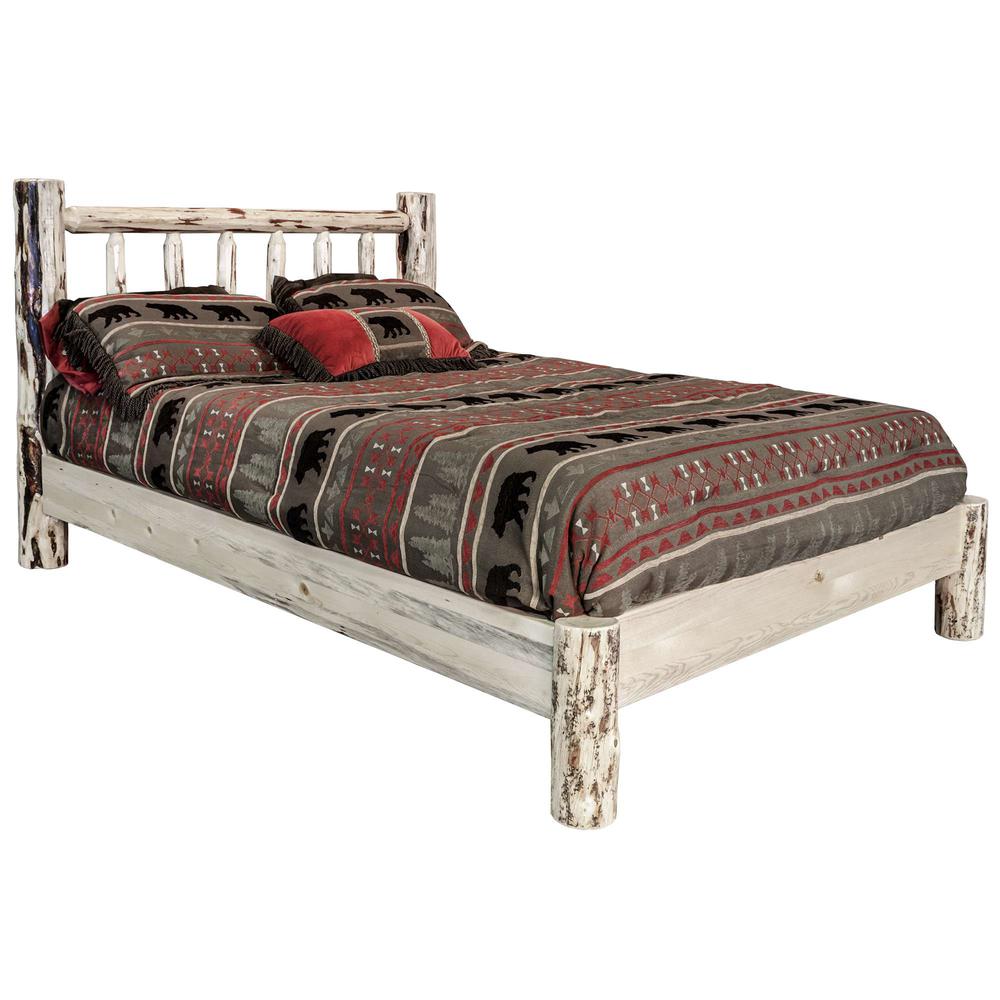 Montana Collection Twin Platform Bed, Ready to Finish. Picture 1