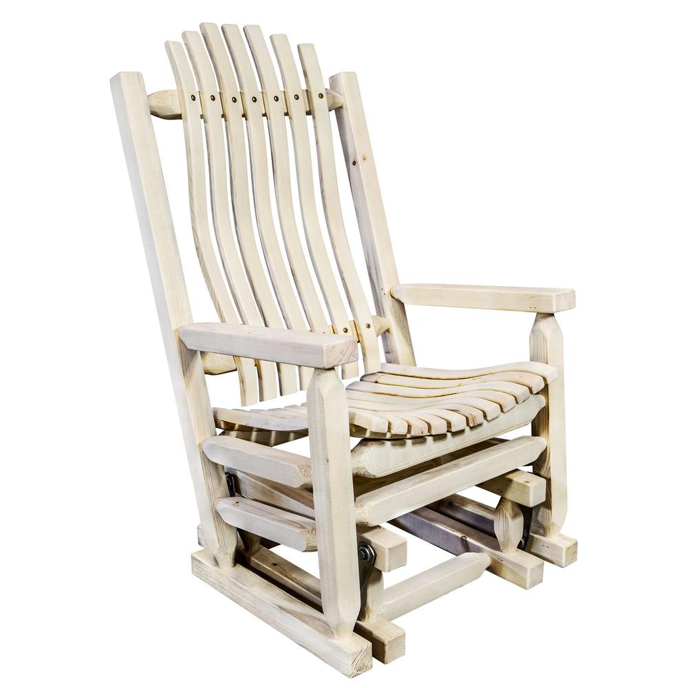 Homestead Collection Glider Rocker, Ready to Finish. Picture 1