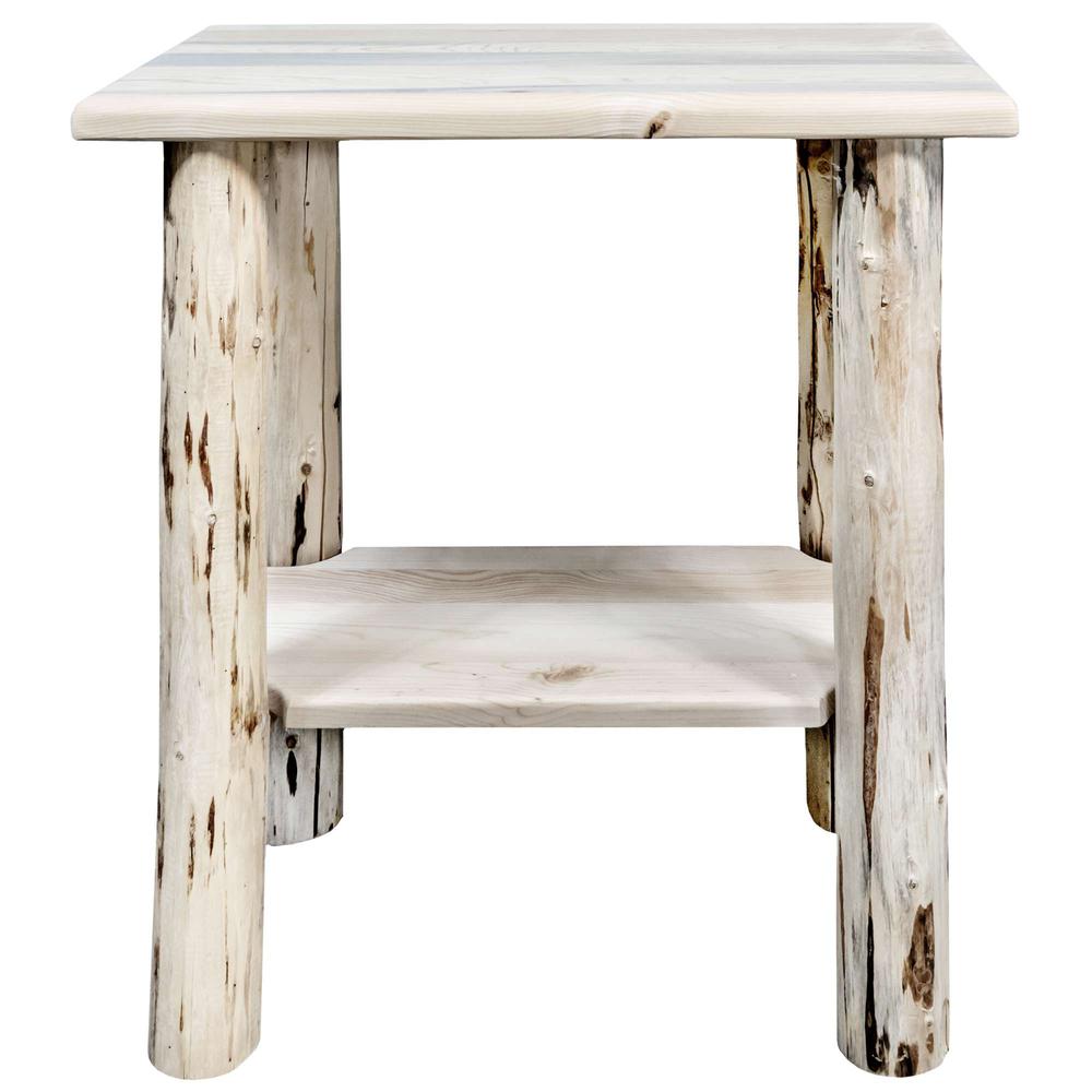 Montana Collection Chairside Table, Ready to Finish. Picture 3