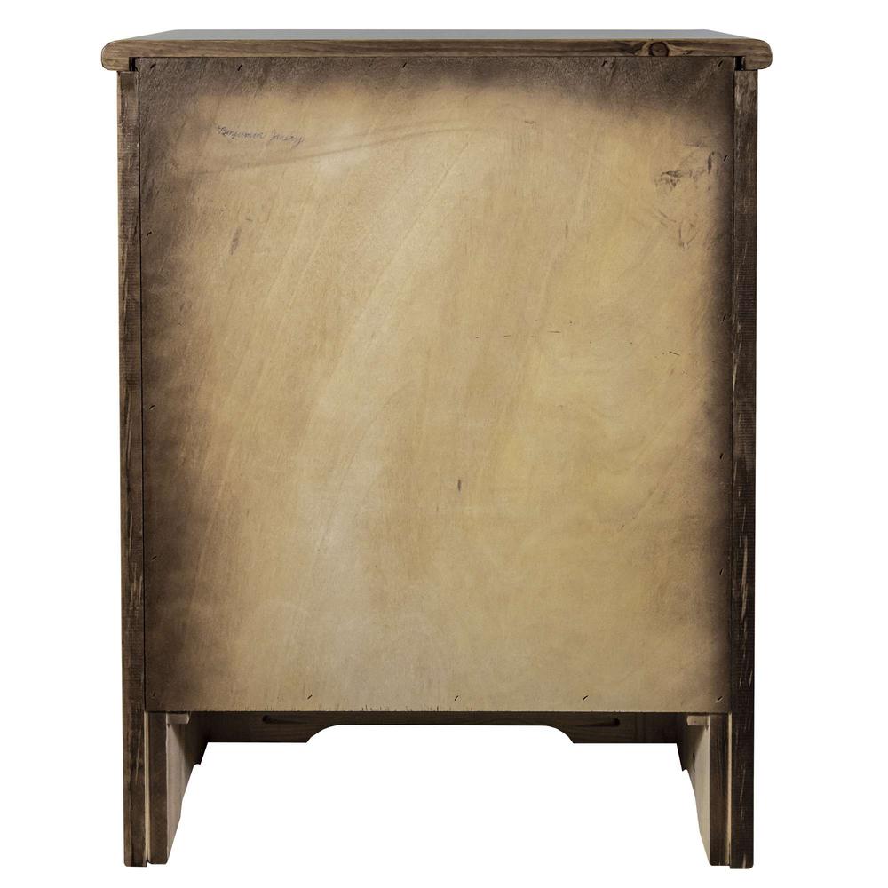 Homestead Collection Accent Cabinet, Right Hinged, Stain & Clear Lacquer Finish. Picture 6