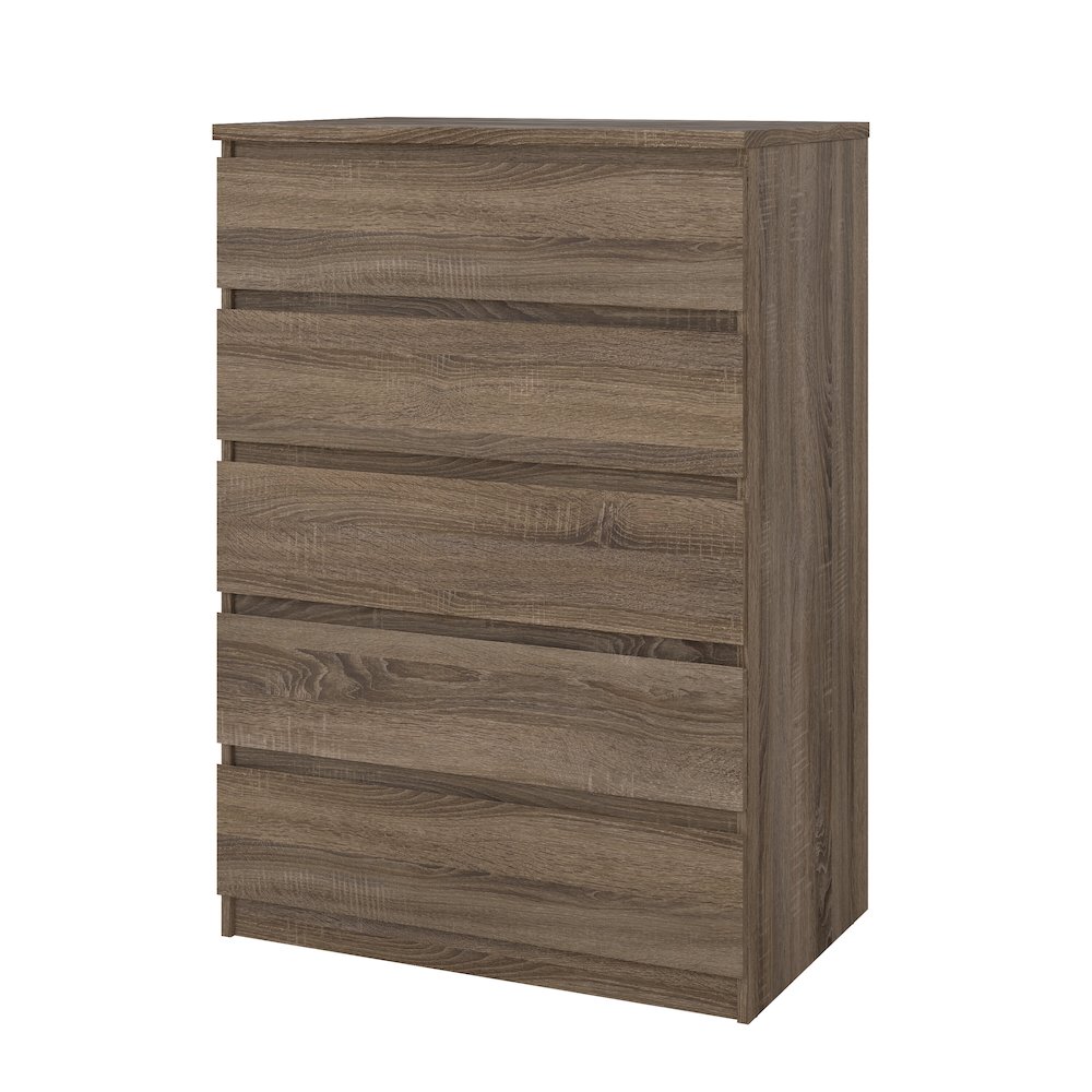 Scottsdale 5 Drawer Chest, Truffle Oak. Picture 3