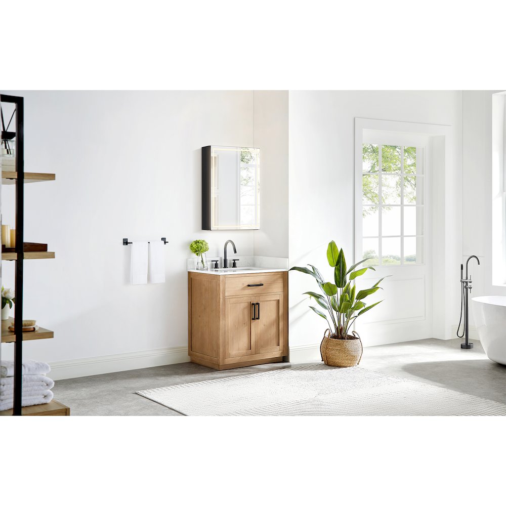 20"x28" Rectangular Frameless Surface-Mount Medicine Cabinet. Picture 18