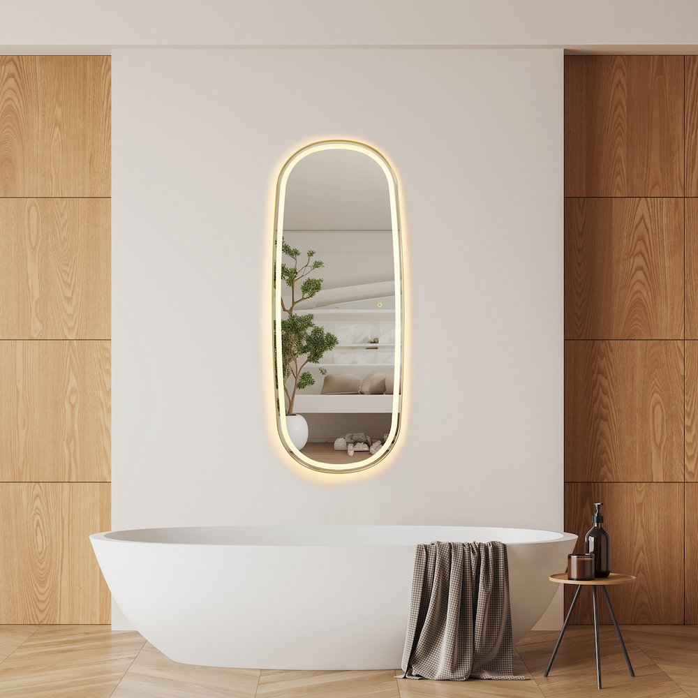 26"x65" Rectangular Anti-Fog Dimmable Modern Bathroom/Dressing. Picture 4