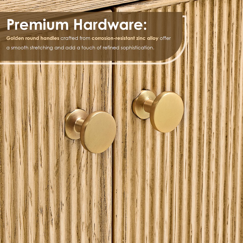 48" Single Bathroom Vanity in White Oak with Engineered Stone Countertop. Picture 14