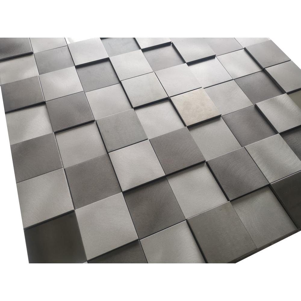 Mijas 11.97" x 11.97" Peel-and-Stick Mosaic Tile. Picture 4