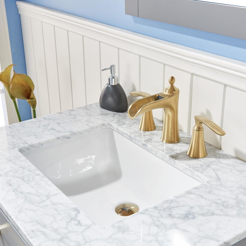 30" Single Bathroom Vanity Set in Gray with Mirror. Picture 7