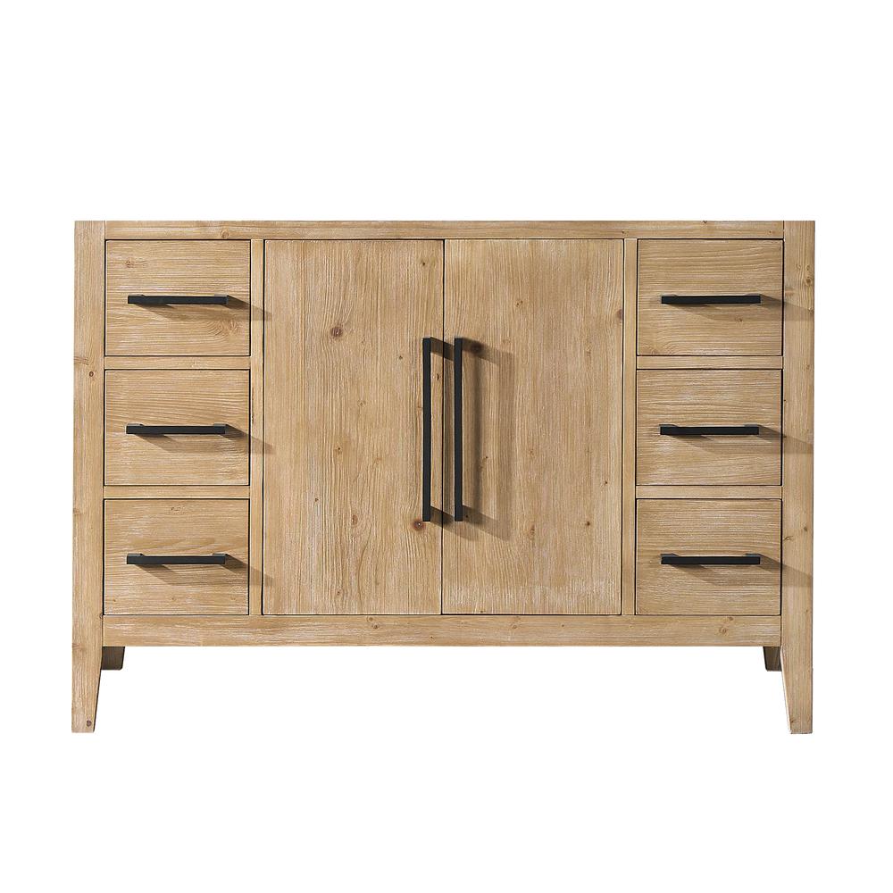 Single Bathroom Cabinet Vanity without Top and Sink, no Mirror. Picture 1