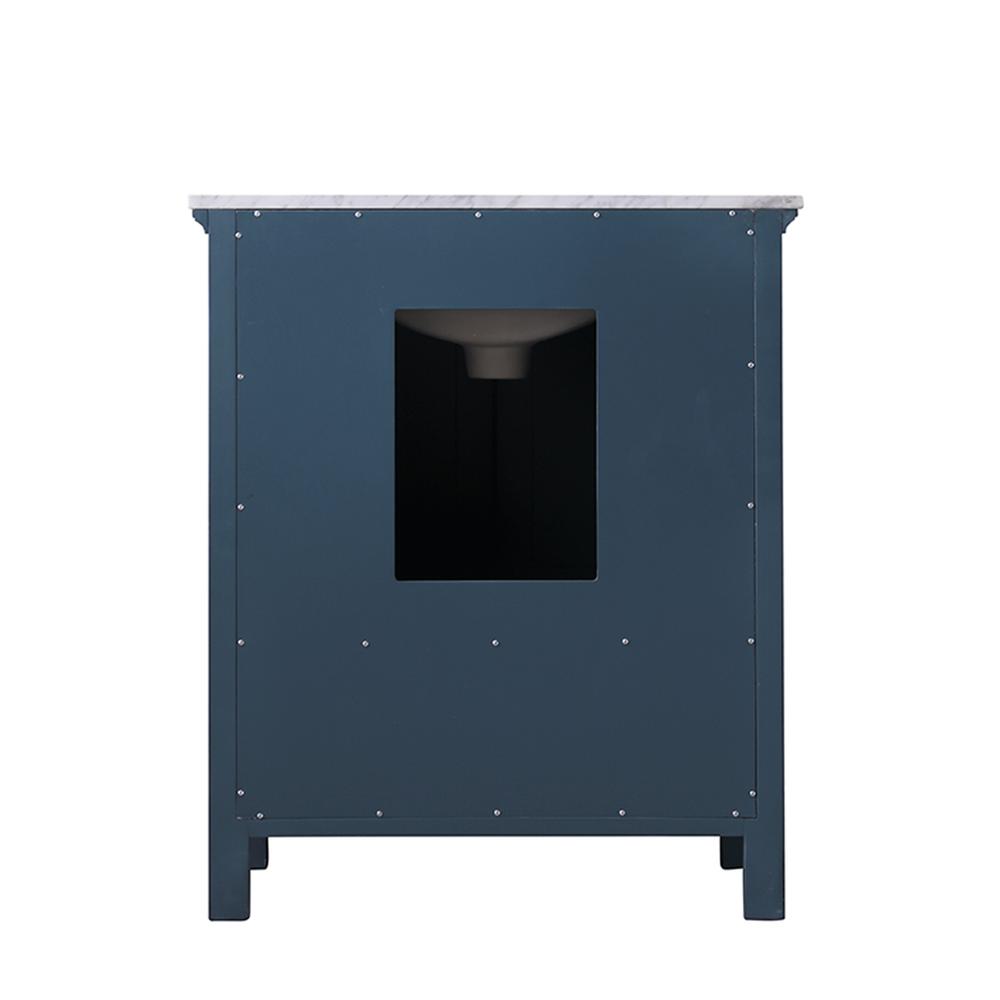 30" Single Bathroom Vanity Set in Classic Blue without Mirror. Picture 2