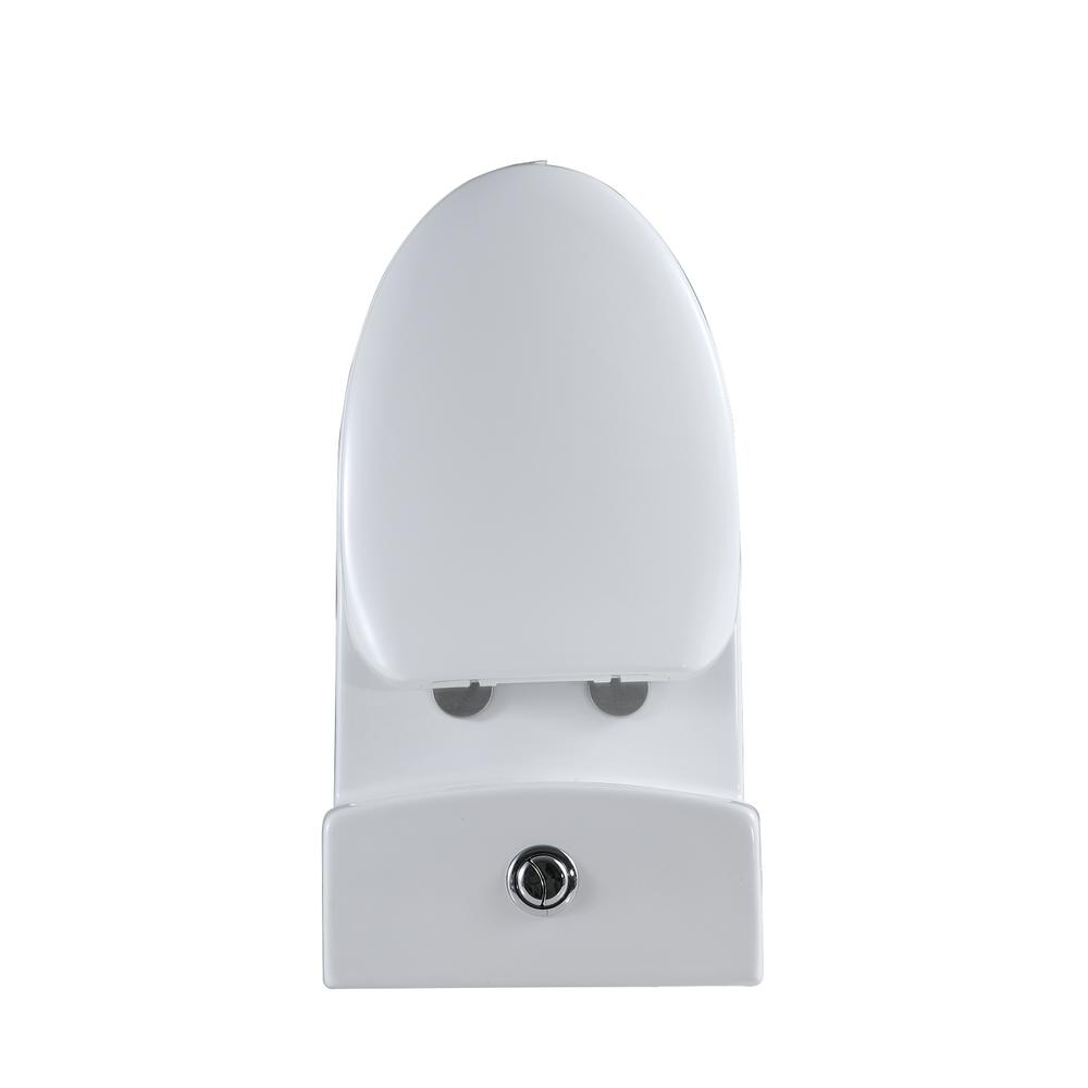 Venezia Dual Flush Elongated One-Piece Toilet (Seat Included). Picture 4