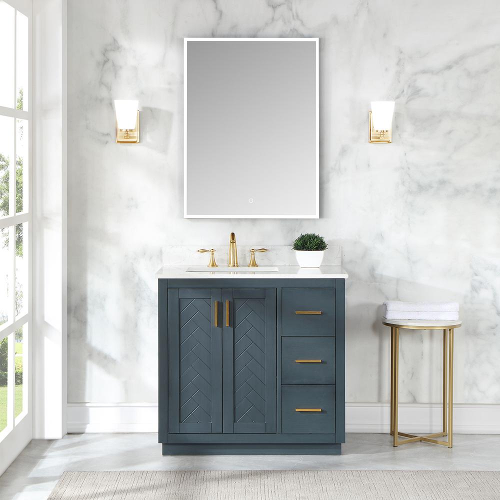 Frameless Surface-Mount/Recessed LED Lighted Bathroom Medicine Cabinet. Picture 6