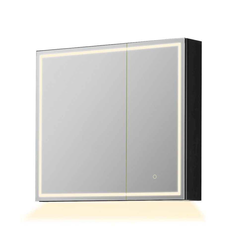 32"x28" Rectangular Frameless Surface-Mount Medicine Cabinet. Picture 1