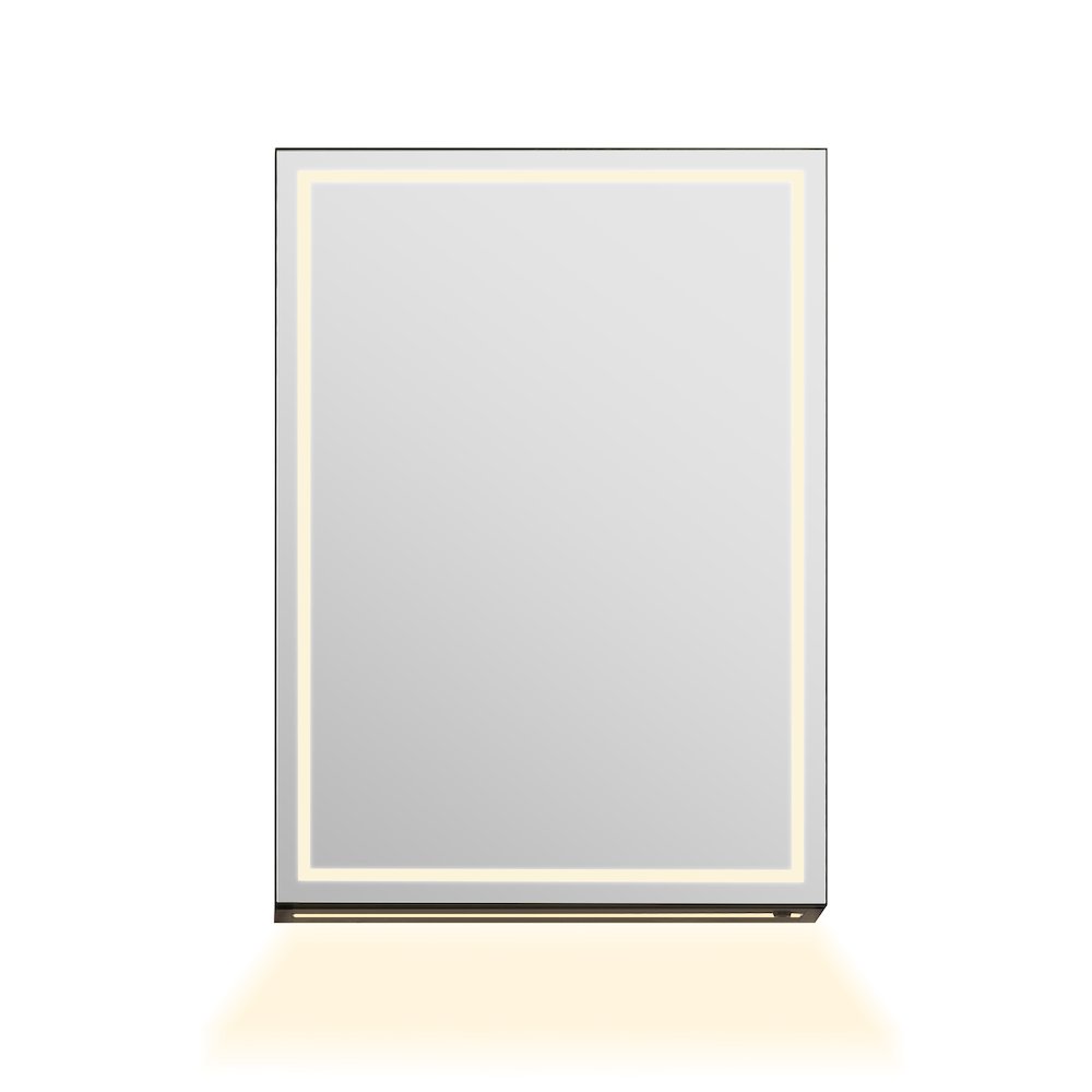 20"x28" Rectangular Frameless Surface-Mount Medicine Cabinet. Picture 2