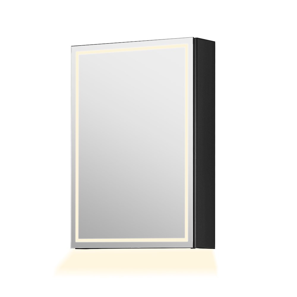 20"x28" Rectangular Frameless Surface-Mount Medicine Cabinet. Picture 1