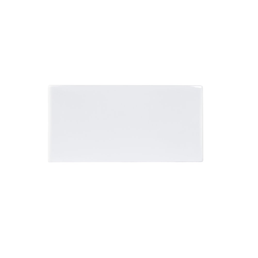Kosula Glossy White Ceramic Rectangular 36" L x 19.8" W Farmhouse Sink. Picture 5