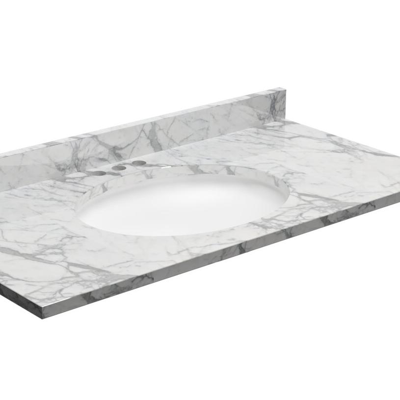 20 in. Oval White Finish Ceramic Undermount Vanity Sink. Picture 8