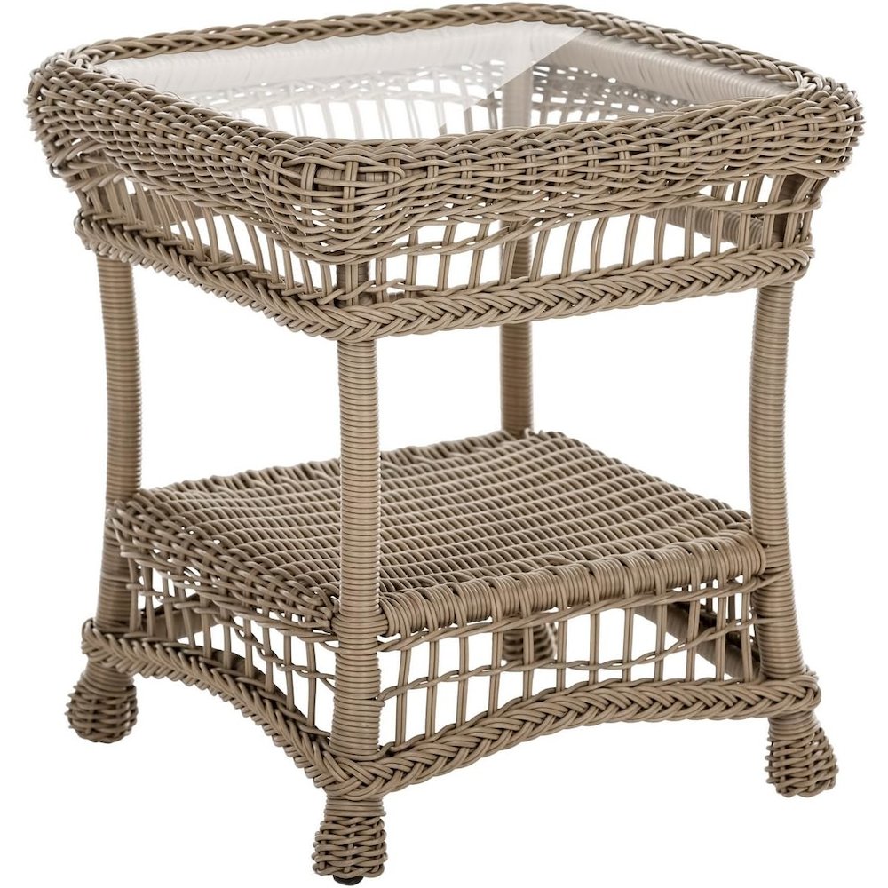 Outdoor Garden Patio End Table. Picture 1