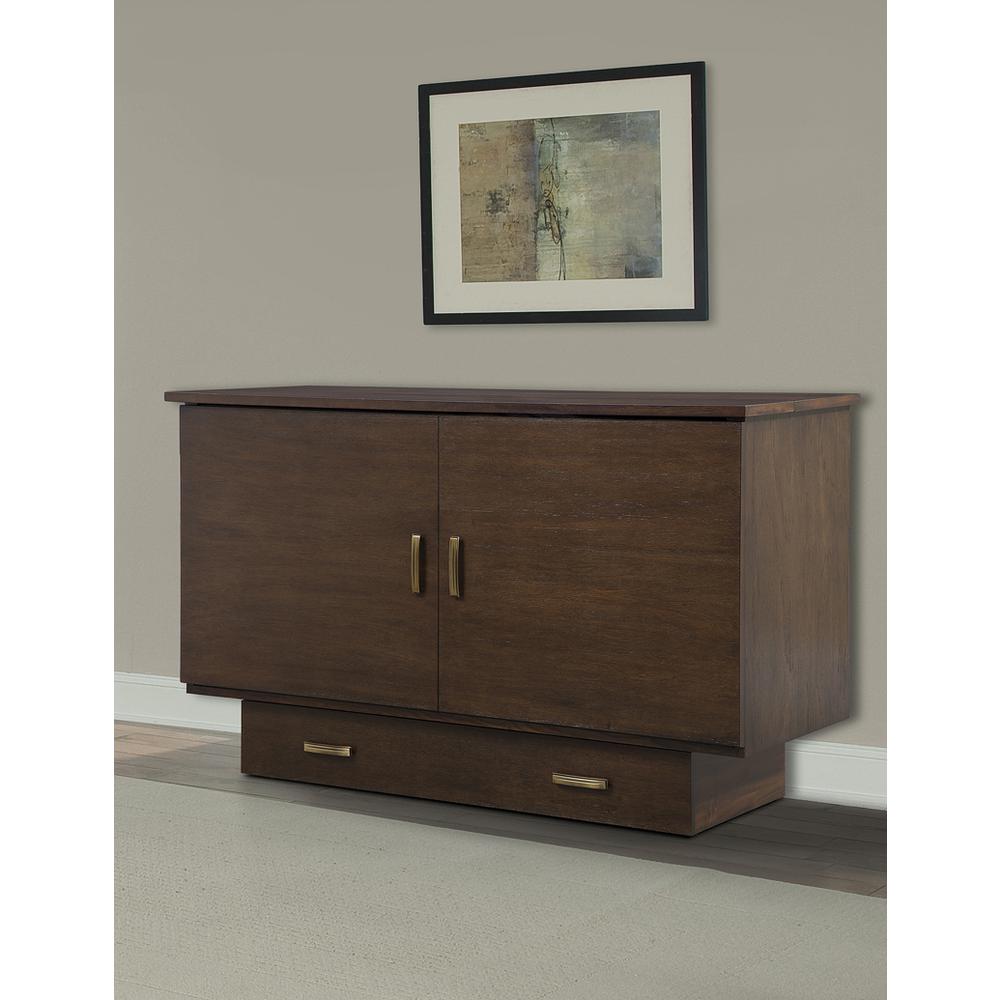 Pekoe Queen Size Cabinet Bed. Picture 2