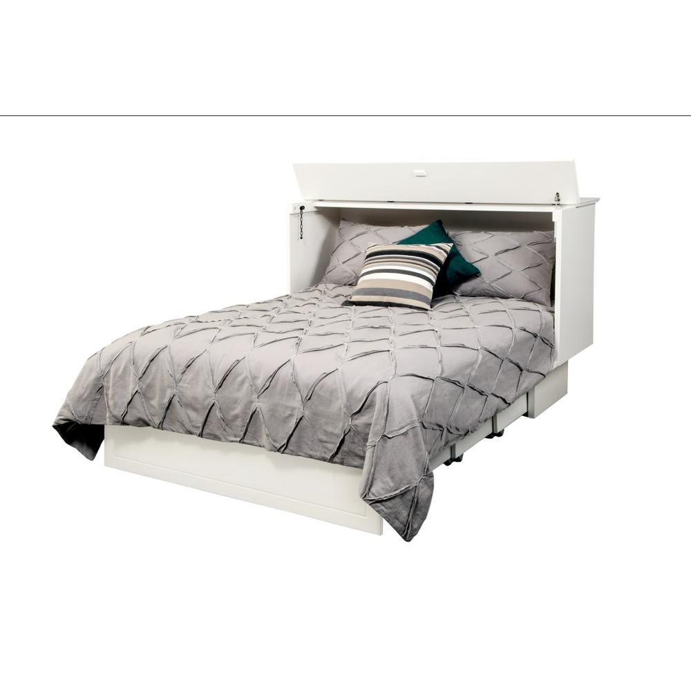 Cottage White Cabinet Bed. Picture 2