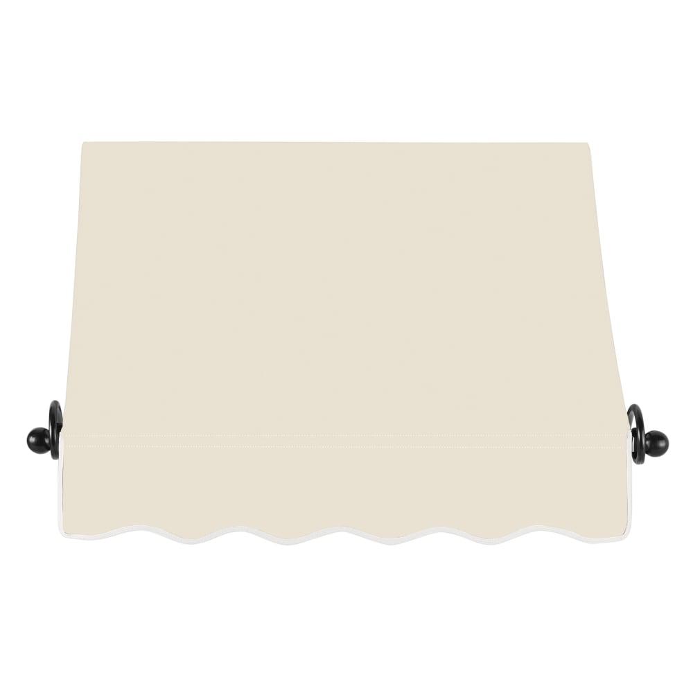 Awntech 4.375 ft Charleston Fixed Awning Acrylic Fabric, Linen. Picture 2