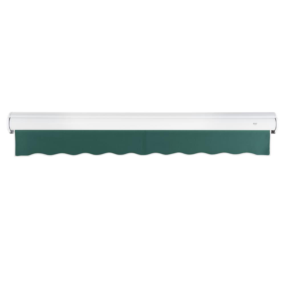 10' x 8' Full Cassette Right Motorized Patio Retractable Awning, Forest. Picture 4