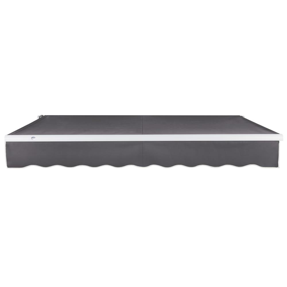 12' x 10' Maui Left Motor Left Motorized Patio Retractable Awning, Gunmetal. Picture 3