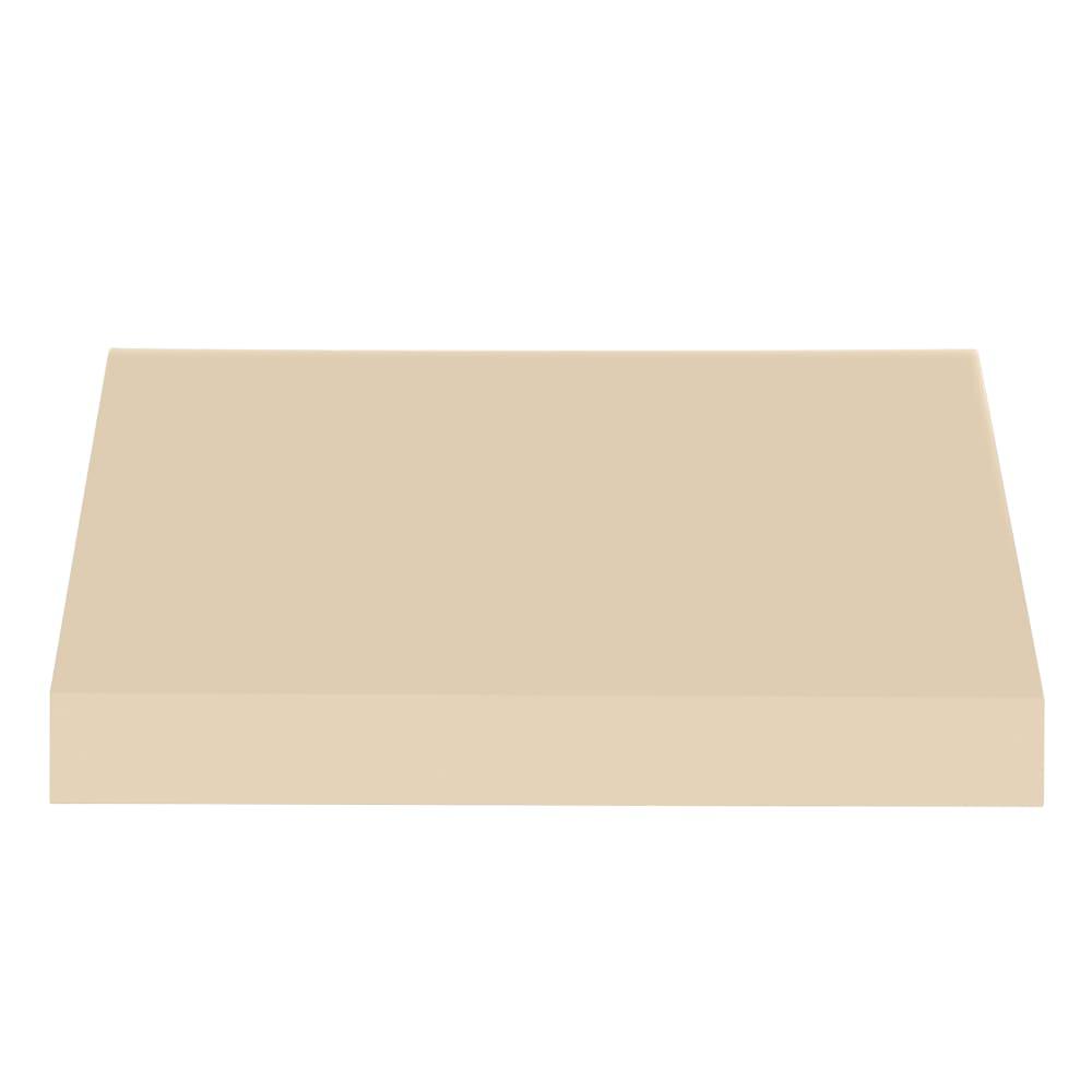 Awntech 10.375 ft New Yorker Fixed Awning Acrylic Fabric, Tan. Picture 2