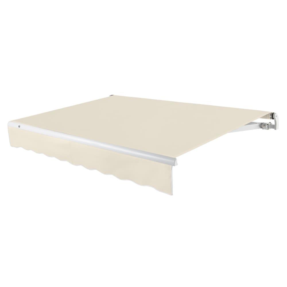 14' x 10' Maui Left Motor Left Motorized Patio Retractable Awning, Linen. Picture 1