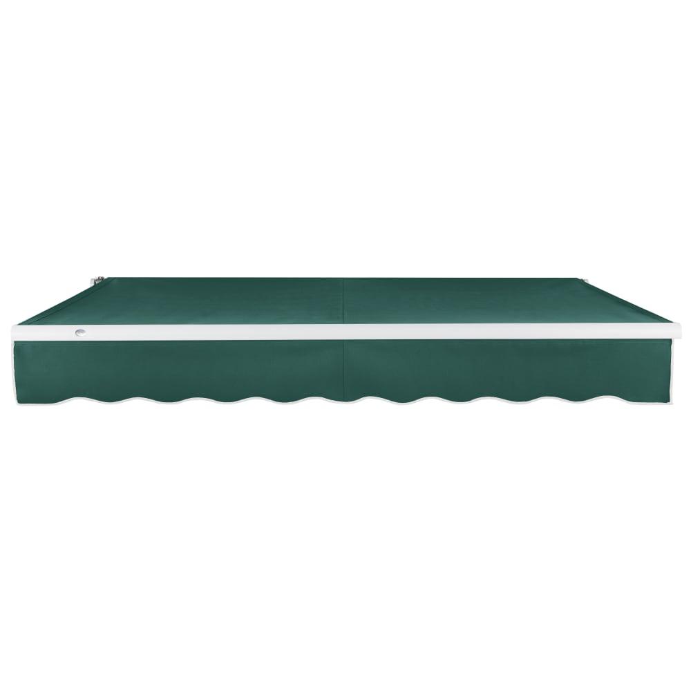 14' x 10' Maui Left Motor Left Motorized Patio Retractable Awning, Forest. Picture 3
